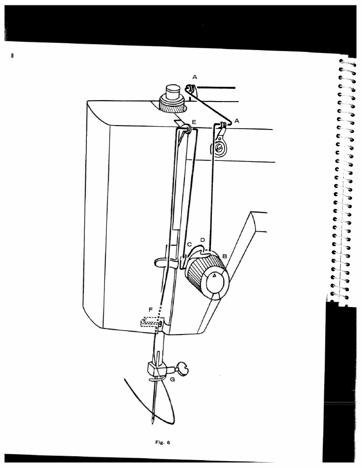 SINGER W173 User Manual | Page 9 / 35