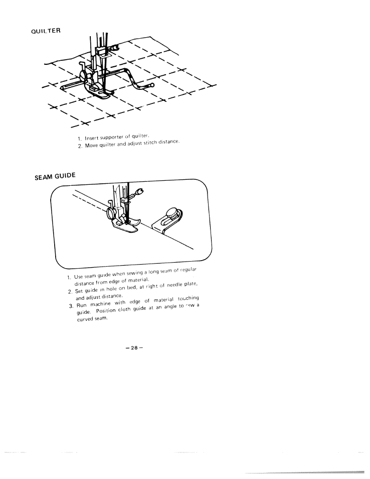 Quilter | SINGER W1744 User Manual | Page 30 / 32