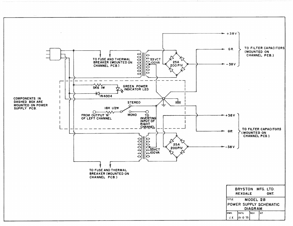 Bryston 2B User Manual | Page 8 / 9
