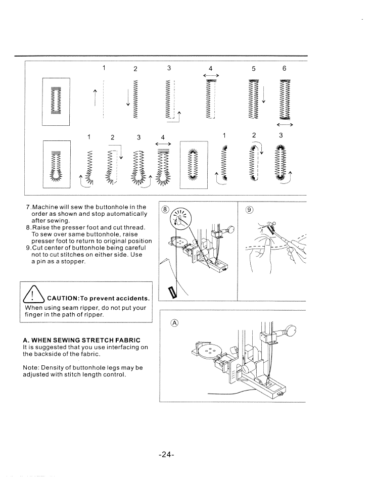 SINGER W1750C User Manual | Page 26 / 36