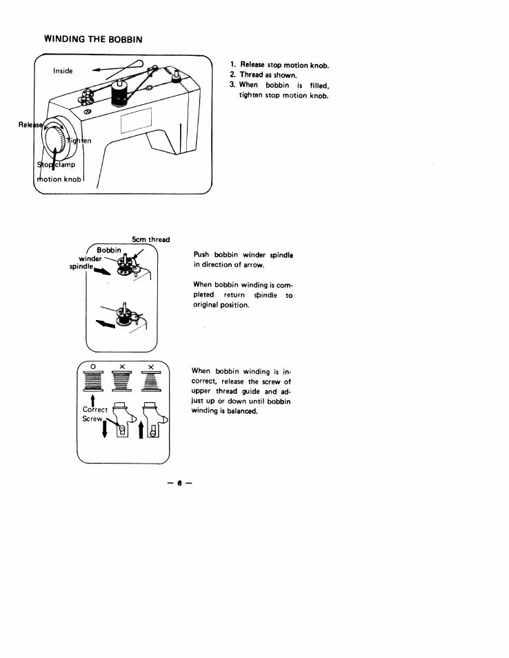 SINGER W1755 User Manual | Page 11 / 34