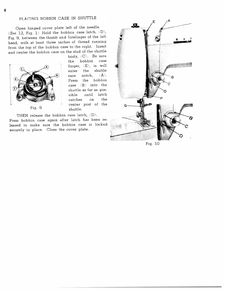 SINGER W1762 User Manual | Page 10 / 39