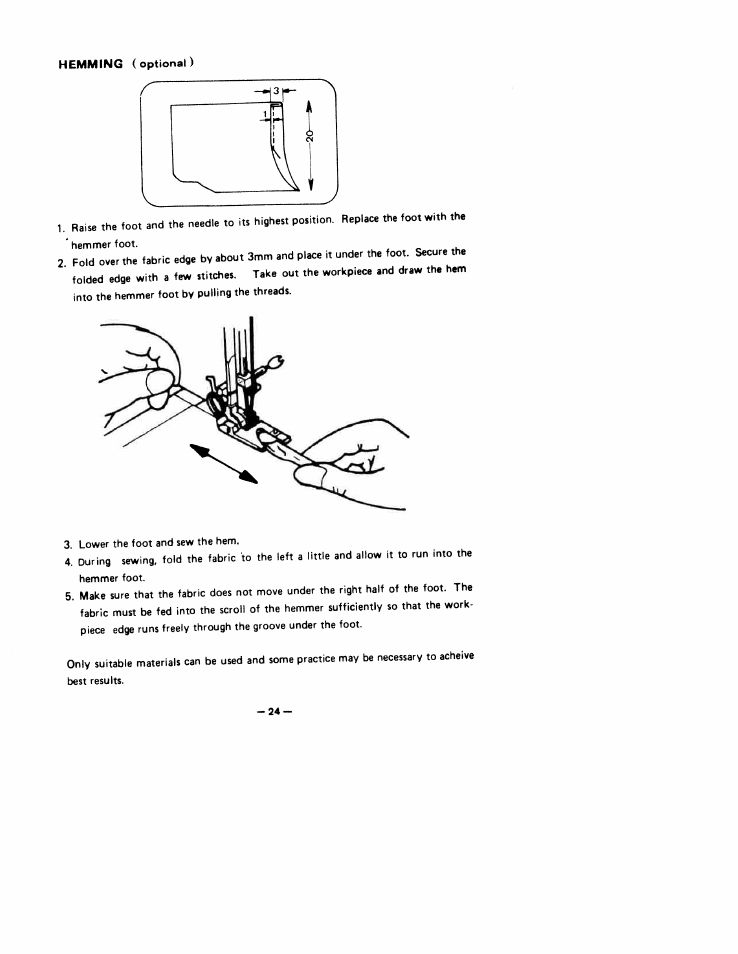 SINGER W1766 User Manual | Page 29 / 33