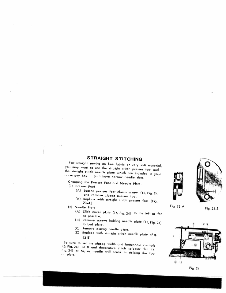 Straight stitching | SINGER W1776 User Manual | Page 15 / 50