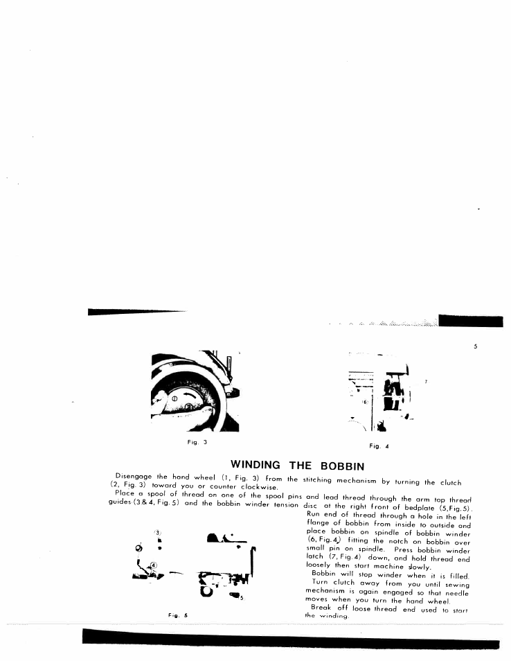 Winding the bobbin | SINGER W1776 User Manual | Page 6 / 50