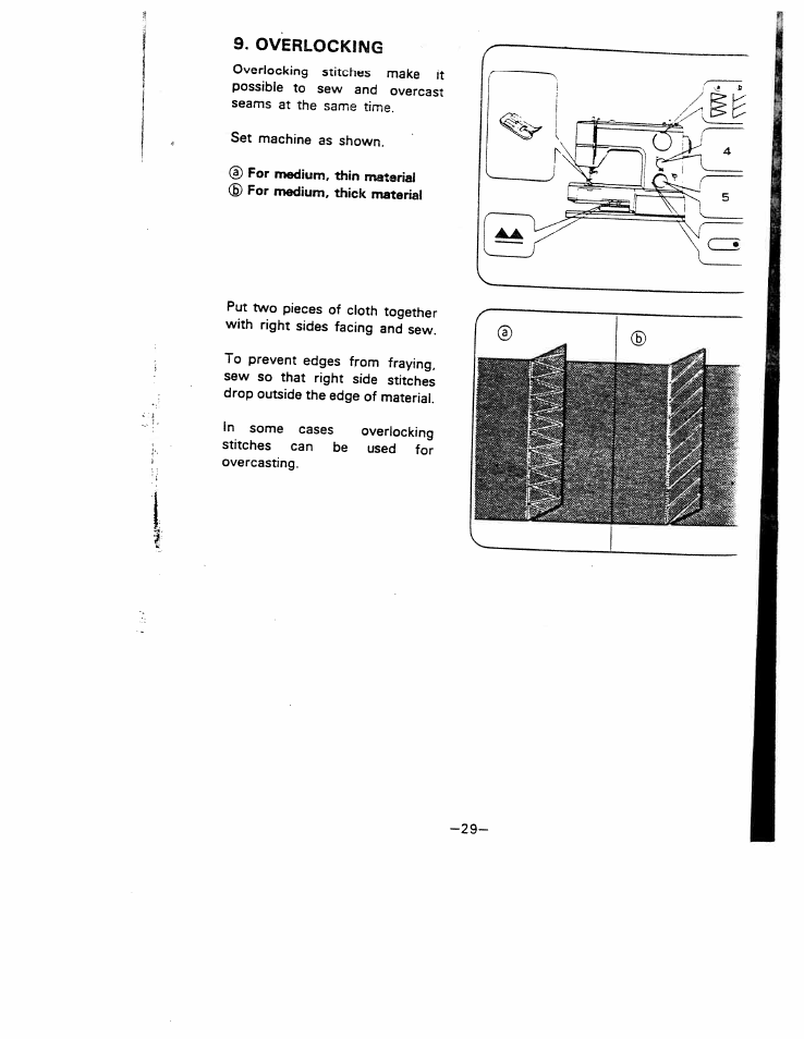 Overlooking | SINGER W1777 User Manual | Page 31 / 50