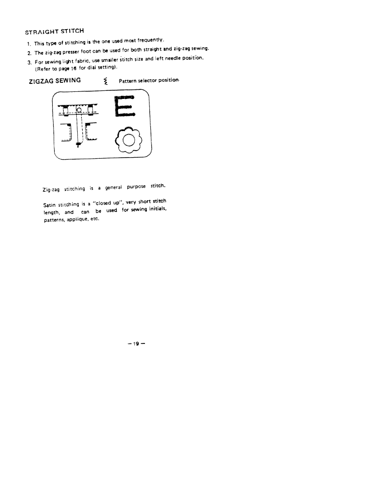 SINGER W1888 User Manual | Page 23 / 35