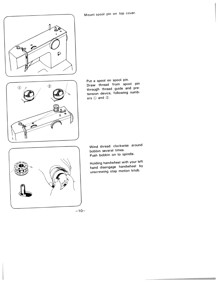 SINGER W1805 User Manual | Page 15 / 48