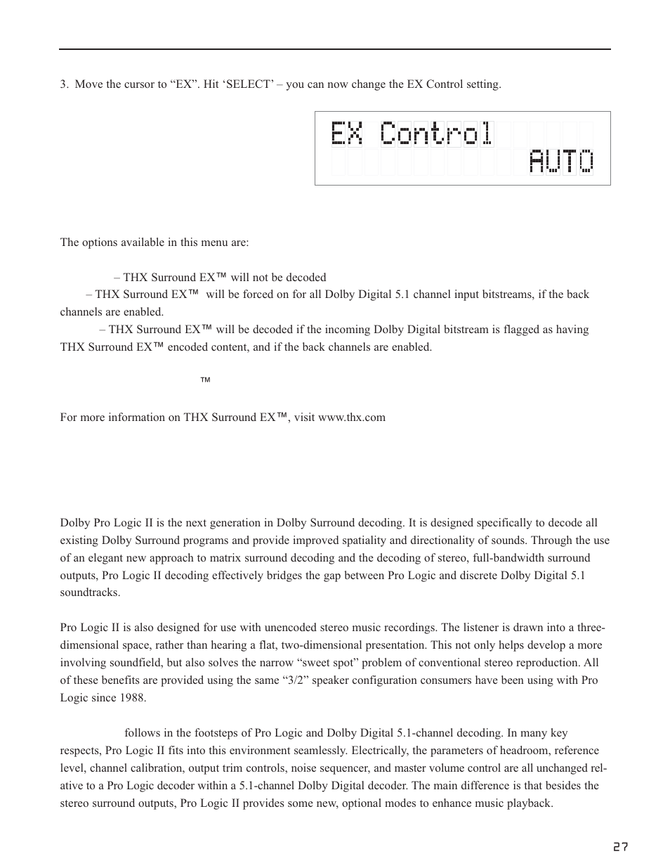 Changing dolby plii music settings | Bryston SP1.7 Series User Manual | Page 29 / 40
