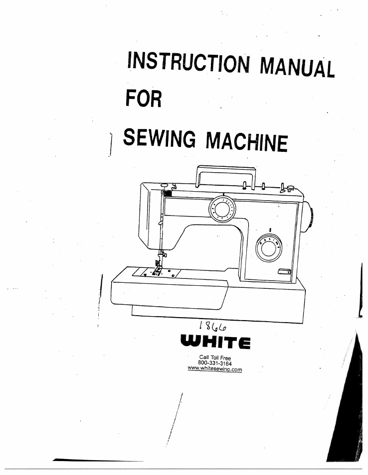 SINGER W1866 User Manual | 34 pages