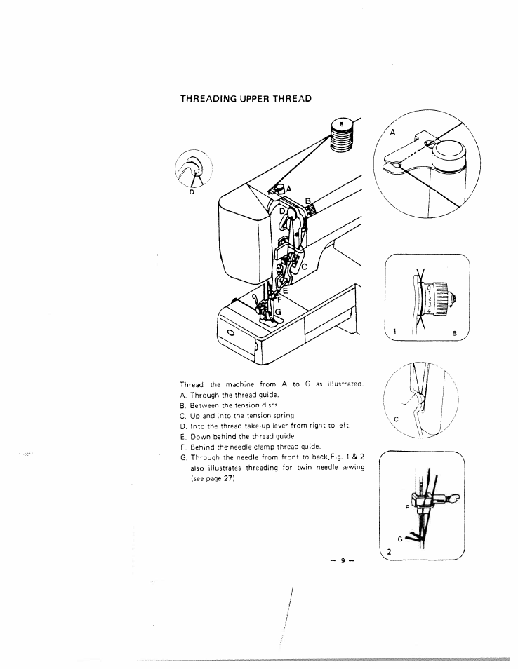 SINGER W1866 User Manual | Page 13 / 34