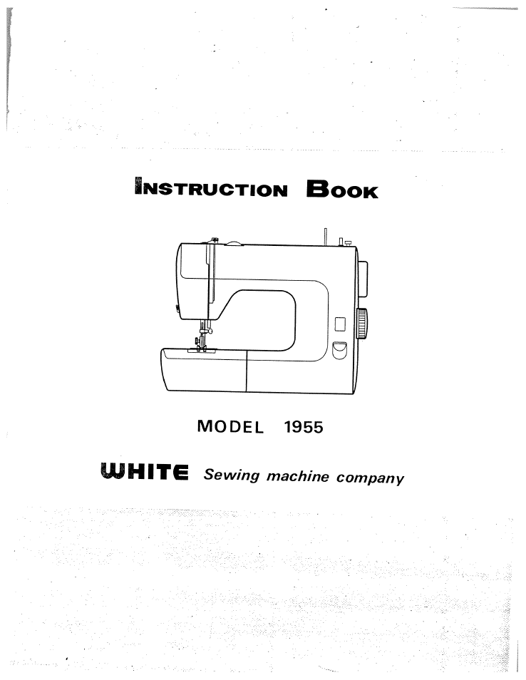 SINGER W1955 User Manual | Page 3 / 55