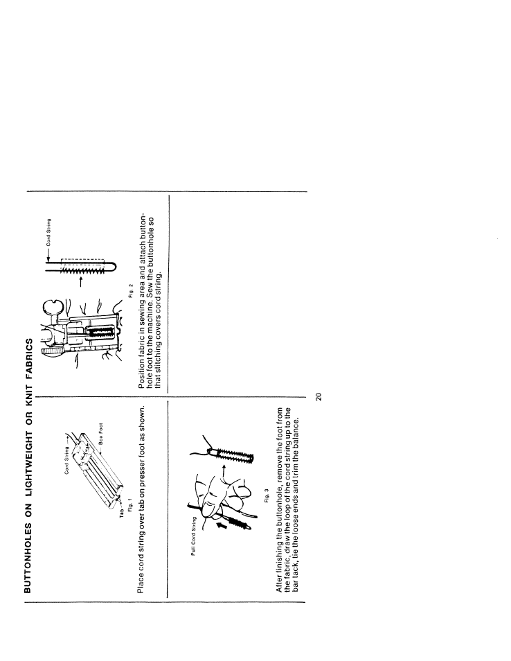 SINGER W211 User Manual | Page 22 / 30