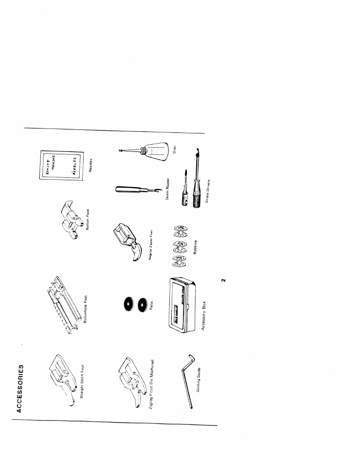 SINGER W211 User Manual | Page 4 / 30