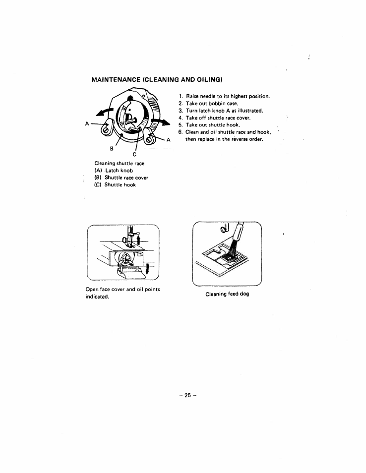SINGER W213 User Manual | Page 29 / 30