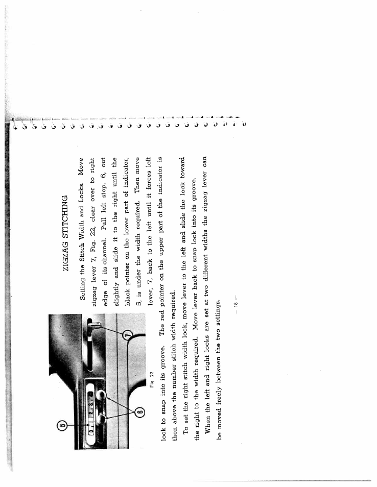 Zigzag stitching | SINGER W2134 User Manual | Page 14 / 31