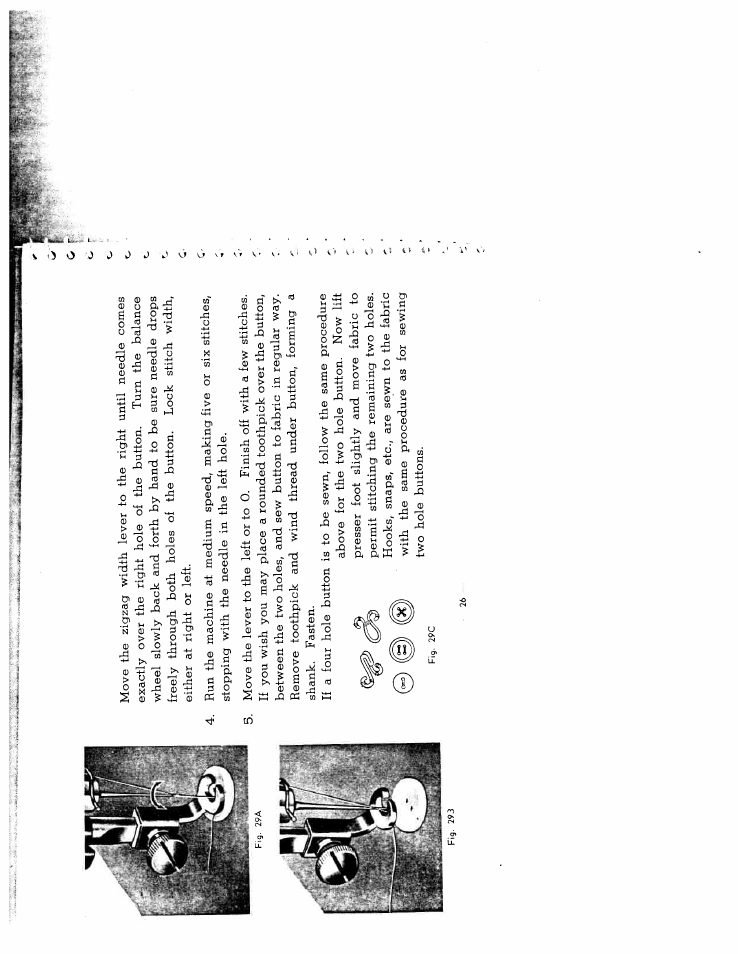 SINGER W2134 User Manual | Page 22 / 31