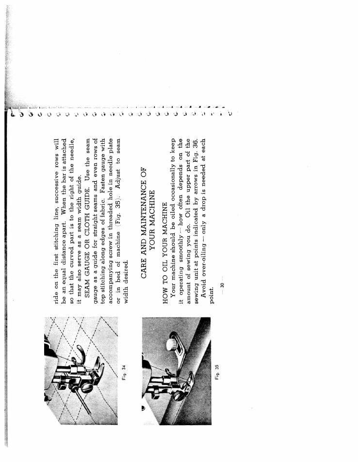 Care and maintenance of your machine | SINGER W2134 User Manual | Page 26 / 31