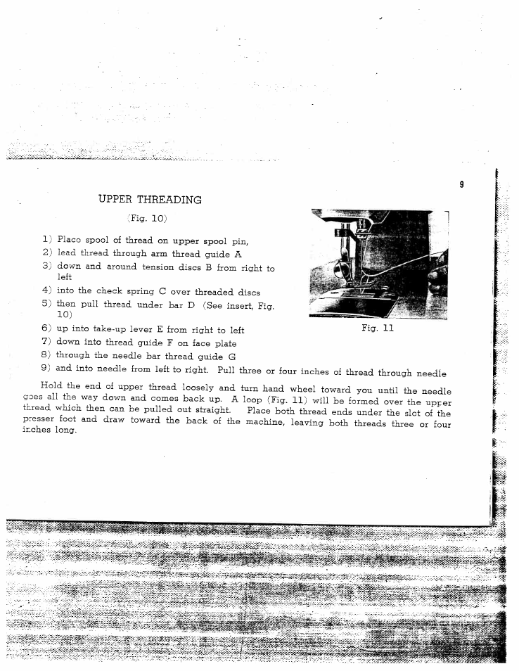 SINGER W2135 User Manual | Page 11 / 28