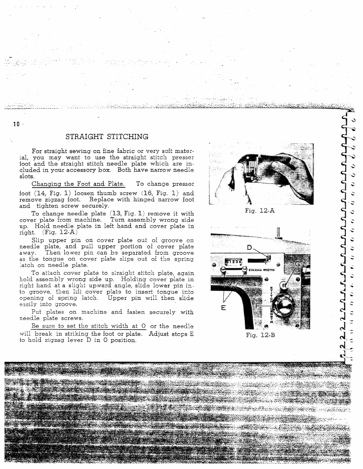SINGER W2135 User Manual | Page 12 / 28