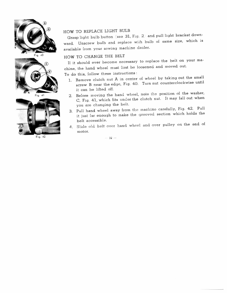 SINGER W2137 User Manual | Page 34 / 38