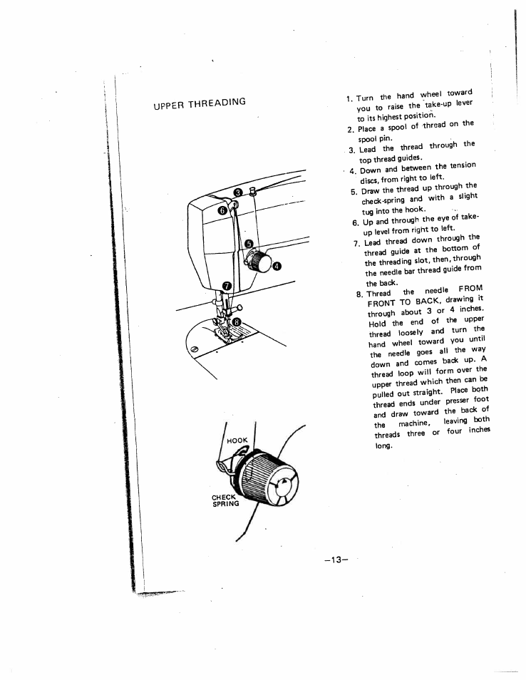 SINGER W221N User Manual | Page 16 / 45