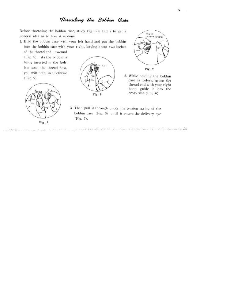 Ute bojfjun qaie | SINGER W231 User Manual | Page 6 / 27