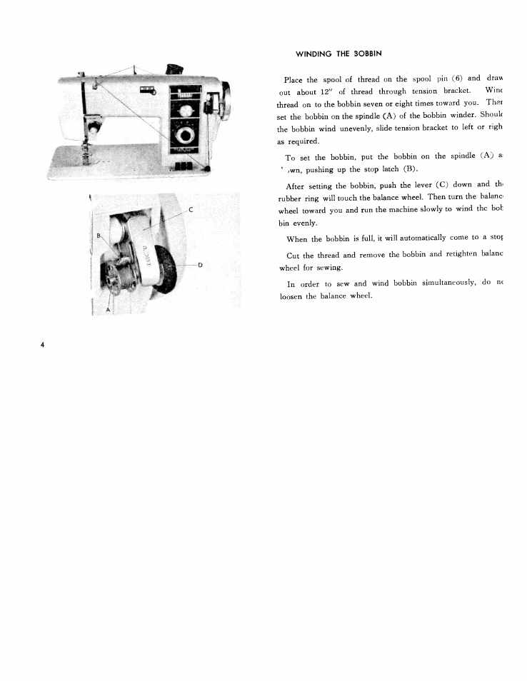SINGER W311 User Manual | Page 5 / 38