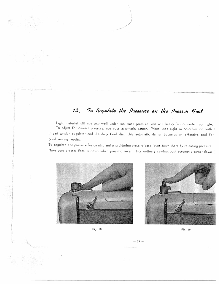 */a re<^44iate the p^eddu^ a^ the. p^mm-e/i. ^aat, Re<^44iate the p^eddu^ a^ the. p^mm-e/i. ^aat | SINGER W3051 User Manual | Page 14 / 28