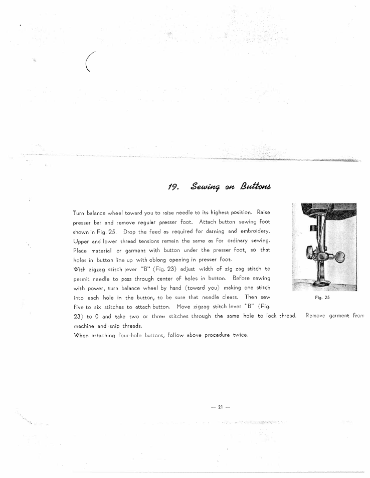 SINGER W3051 User Manual | Page 22 / 28