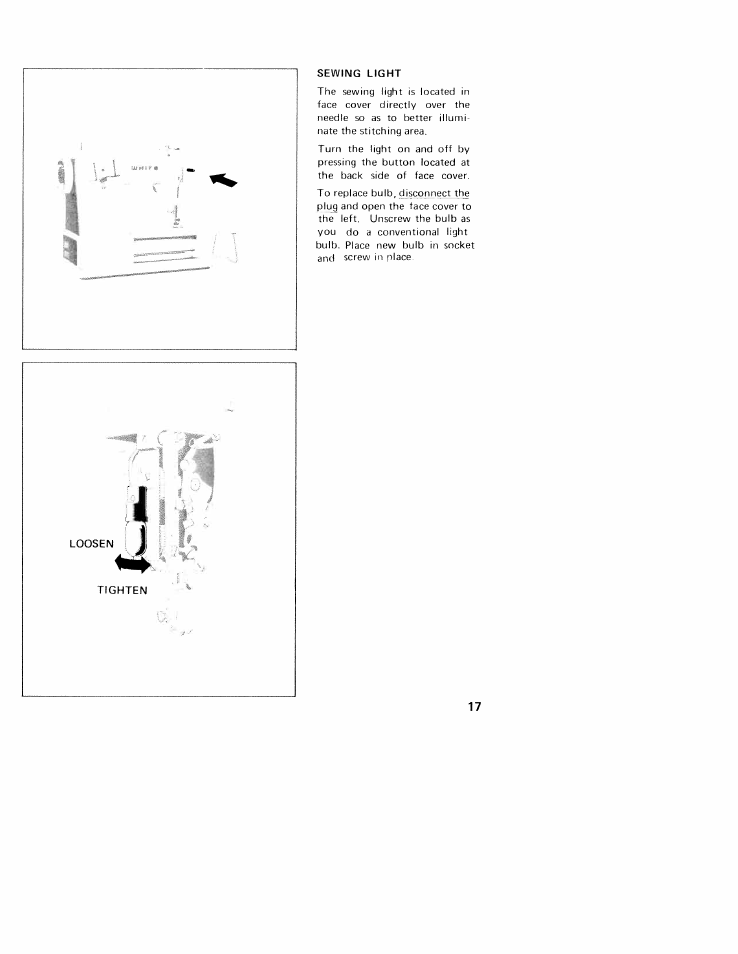 SINGER W310 User Manual | Page 19 / 39