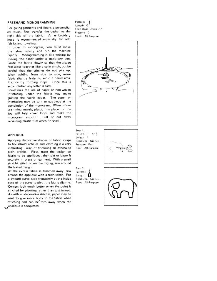 SINGER W310 User Manual | Page 26 / 39