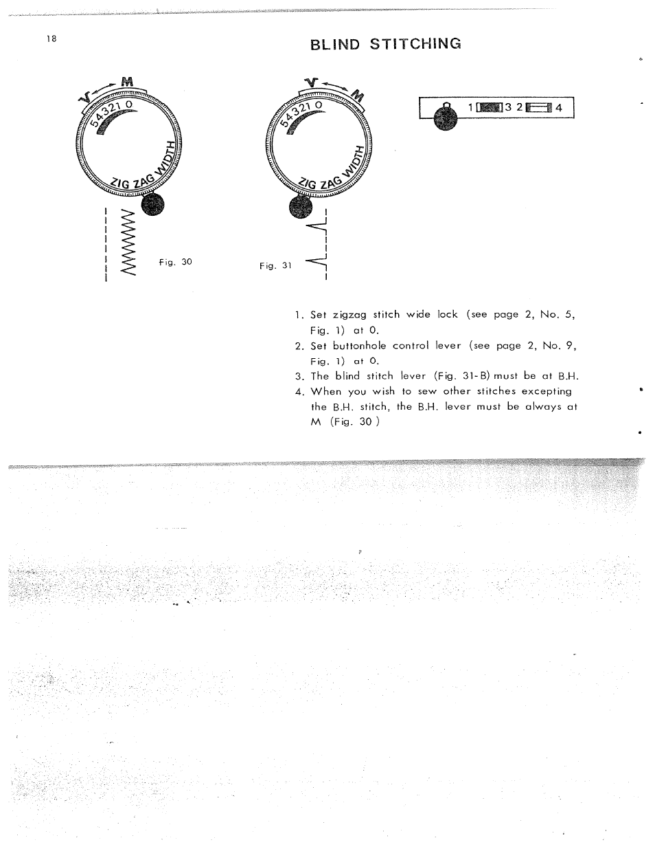 Blind stitching | SINGER W311 User Manual | Page 19 / 50