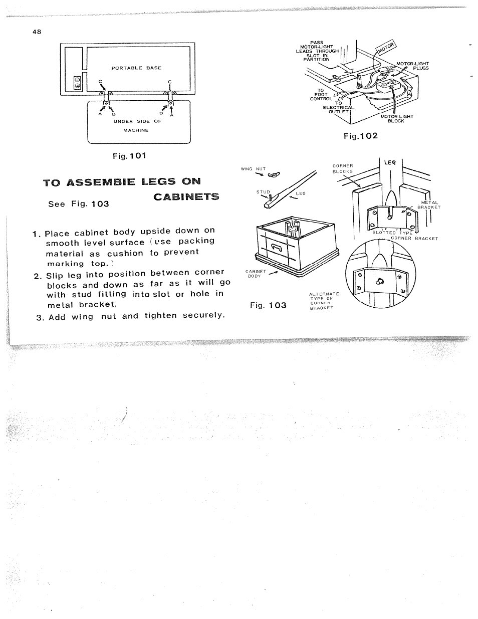SINGER W311 User Manual | Page 49 / 50