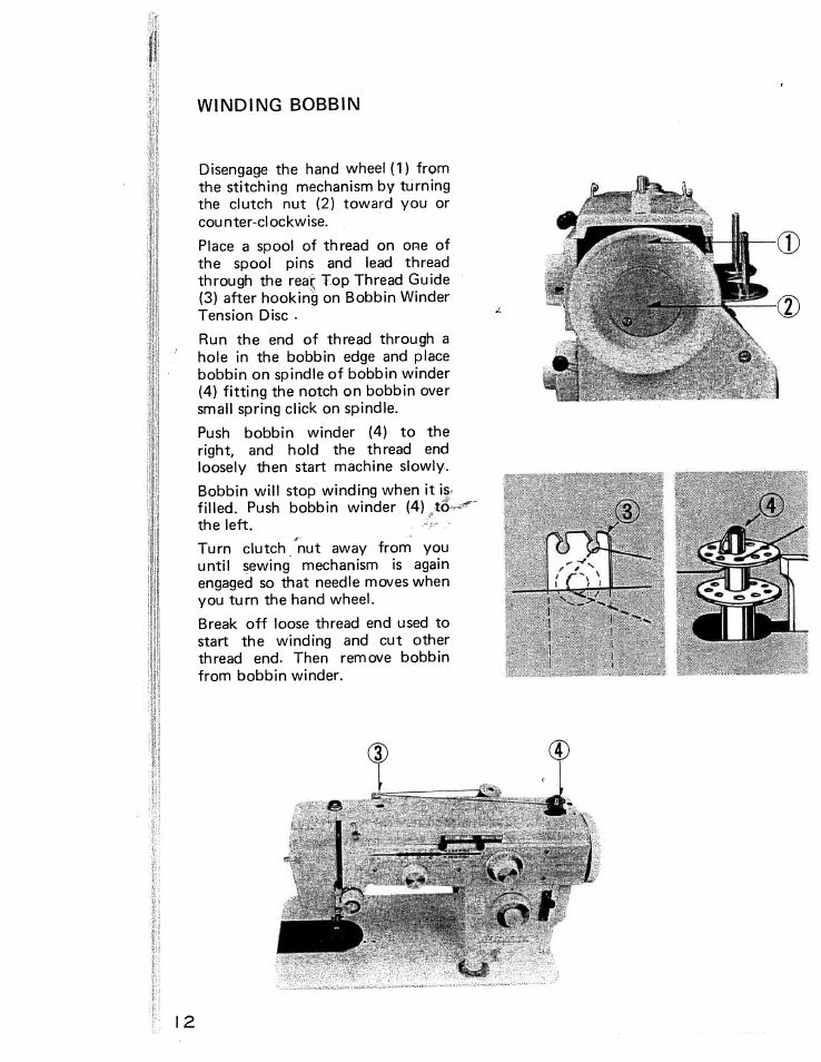 SINGER W426 User Manual | Page 13 / 48