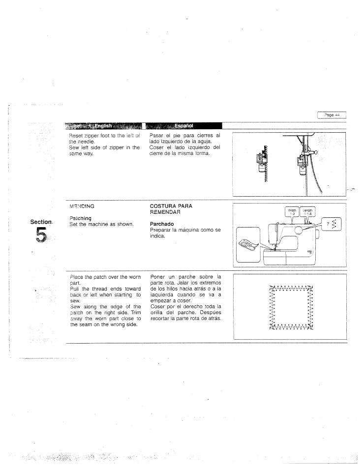 SINGER W4042 User Manual | Page 53 / 68