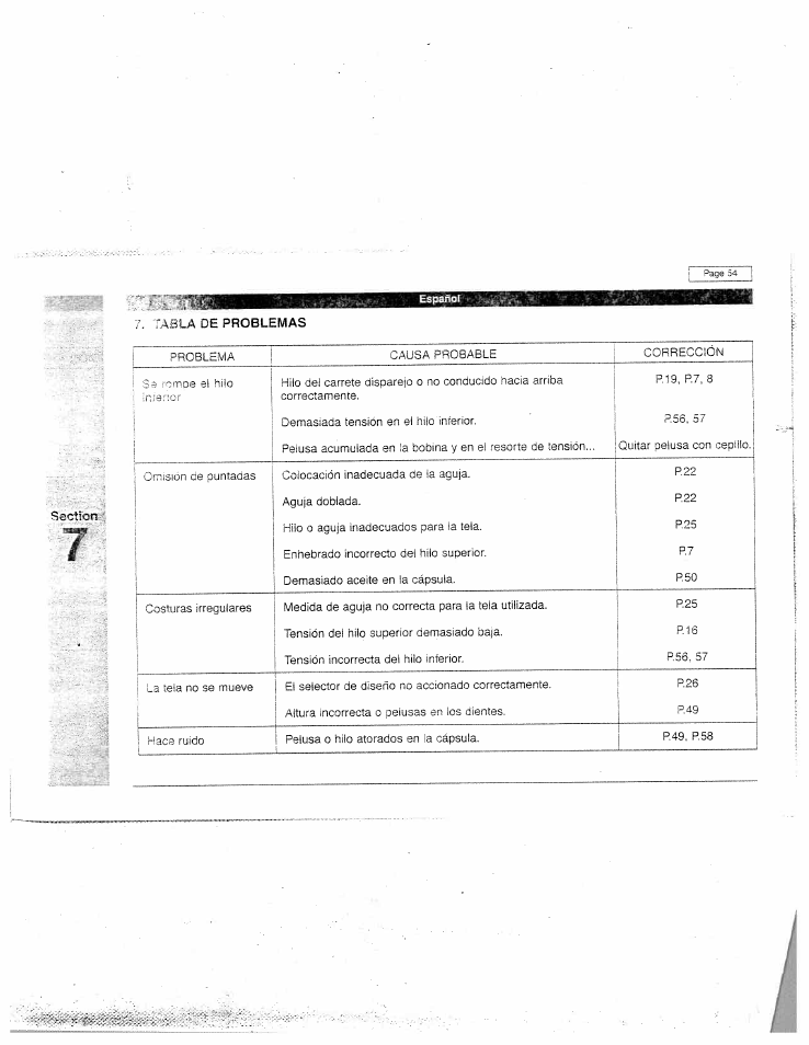 SINGER W4042 User Manual | Page 63 / 68