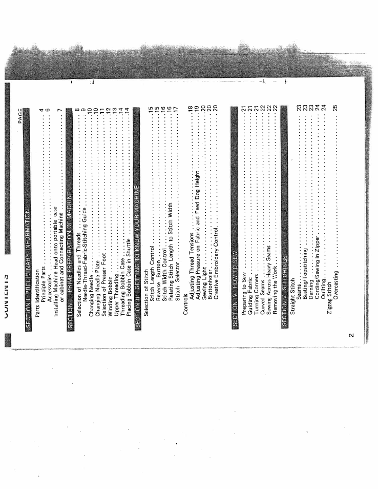 SINGER W431 User Manual | Page 3 / 50