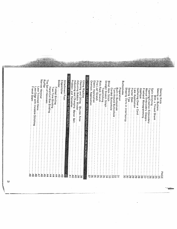 SINGER W431 User Manual | Page 4 / 50