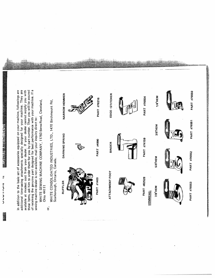 SINGER W431 User Manual | Page 43 / 50