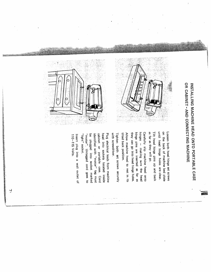 SINGER W431 User Manual | Page 8 / 50