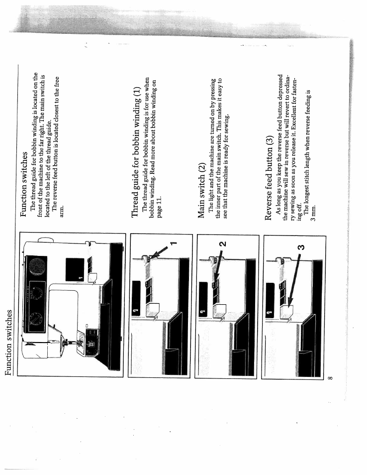 SINGER W4910 Euroflair User Manual | Page 10 / 52