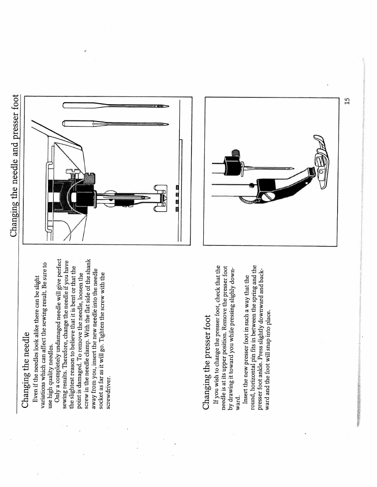 SINGER W4910 Euroflair User Manual | Page 17 / 52