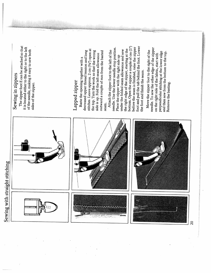 SINGER W4910 Euroflair User Manual | Page 22 / 52