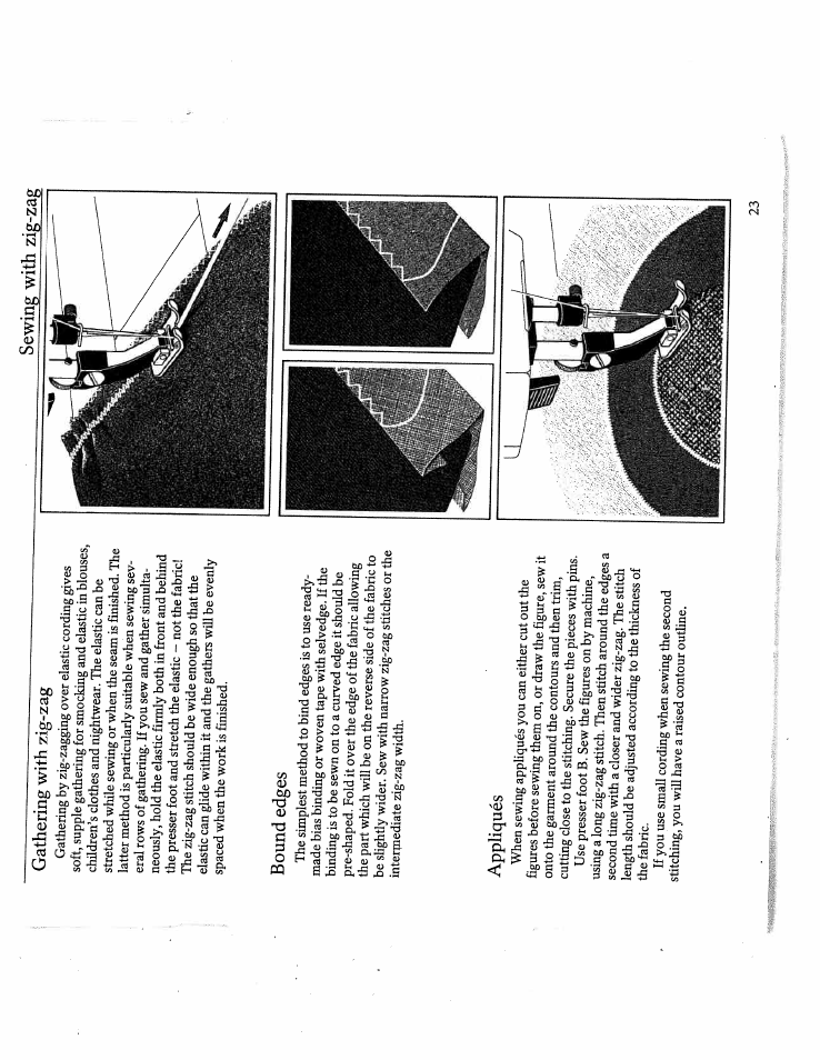 SINGER W4910 Euroflair User Manual | Page 25 / 52