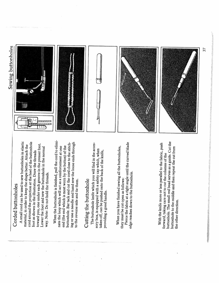 SINGER W4910 Euroflair User Manual | Page 39 / 52