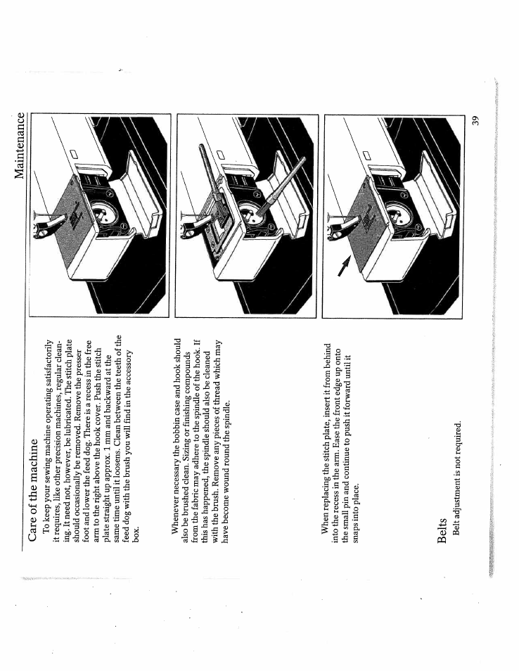 SINGER W4910 Euroflair User Manual | Page 41 / 52