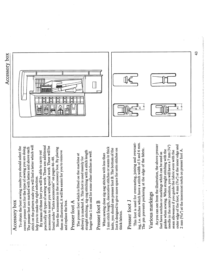 SINGER W4910 Euroflair User Manual | Page 45 / 52