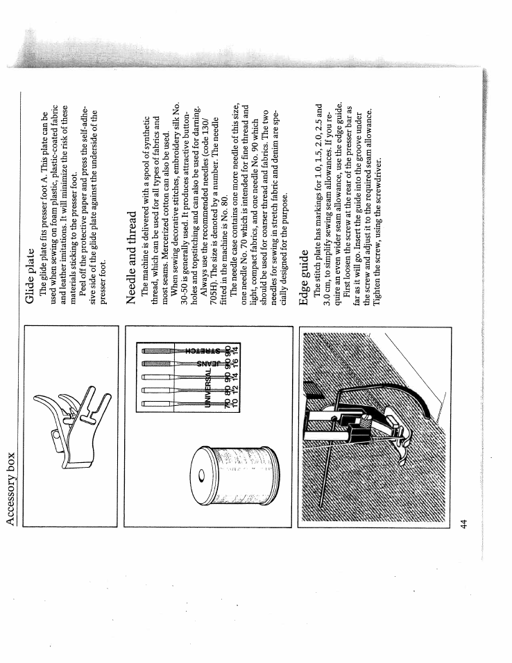 SINGER W4910 Euroflair User Manual | Page 46 / 52