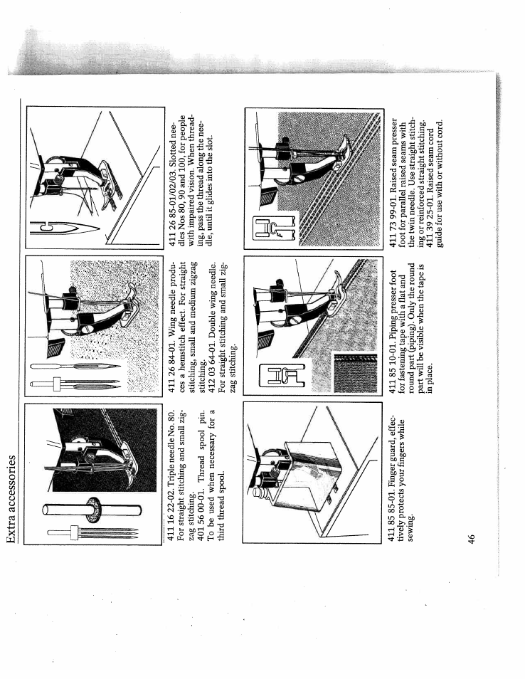 SINGER W4910 Euroflair User Manual | Page 48 / 52